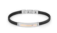 Bracciale H2on Uomo in Acciaio Diamante HO029-D2G
